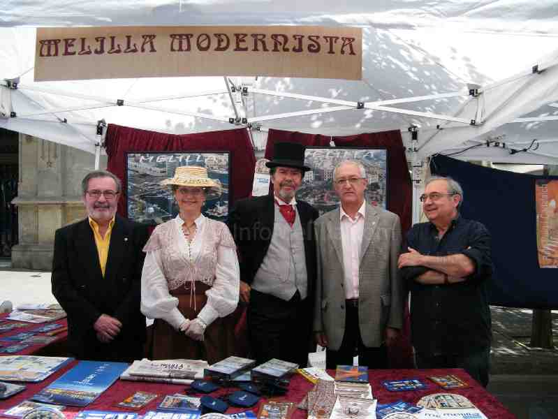 Melilla, presente en la VII Fiesta del Comercio con Feria Modernista de la mano de la Casa de Melilla en Barelona