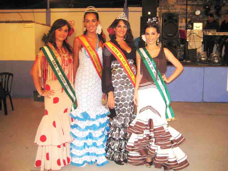 Amanda Fernández, proclamada Reina de de la Feria 2010 de la Casa de Melilla en Málaga