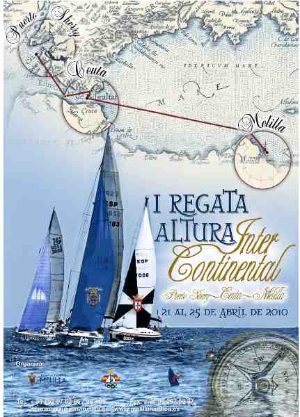 Cartel anunciador de dicha regata