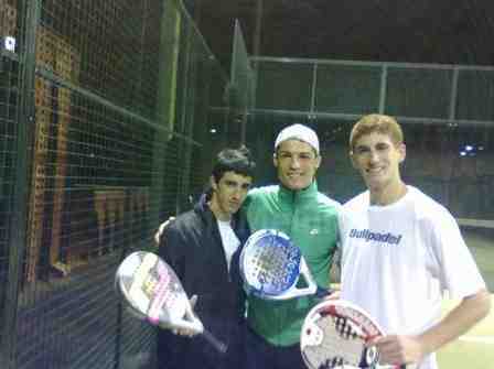 Juan Bueno junto a Cristiano Ronaldo