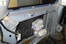 Intervienen en Melilla 729 kilos de hachís en una furgoneta que embarcaba a Almería