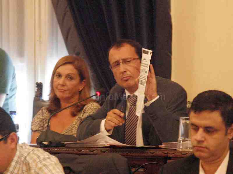 Dionisio Muñoz, portavoz del PSOE