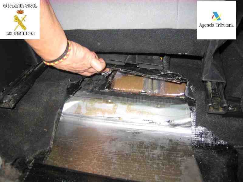 La Guardia Civil se incauta de 121 kilogramos de diferente droga en el puerto melillense