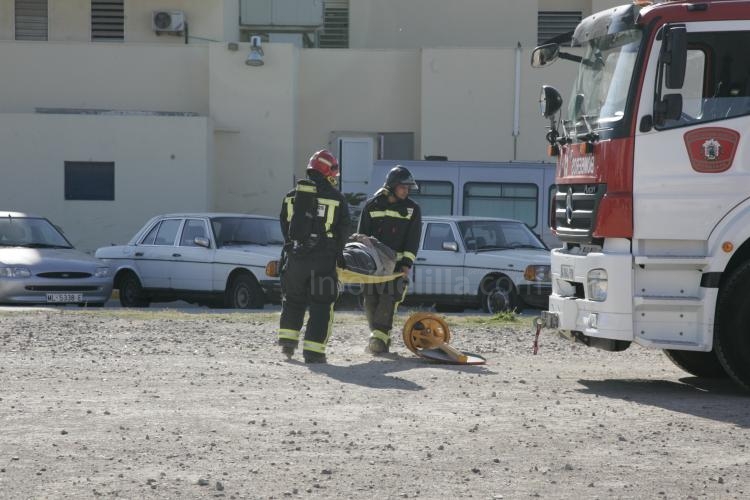 Todas las imágenes del gran simulacro en InfoMelilla.com