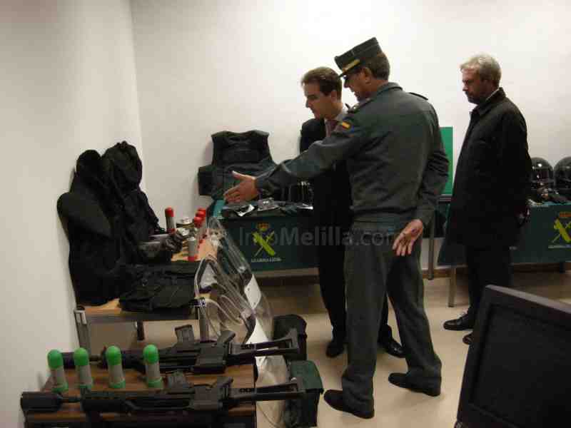 La Guardia Civil despliega un destacamento de seguridad en el puerto de Melilla