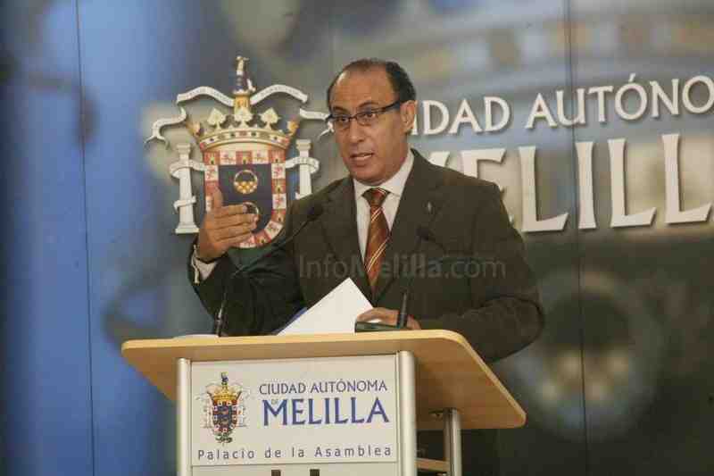 Abdelmalik El Barkani, consejero de Presidencia de Melilla