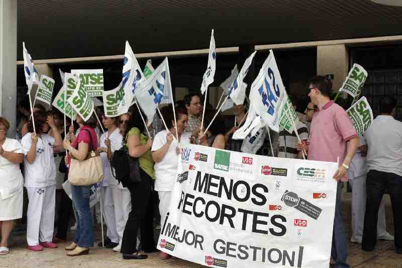 Empleados públicos de Melilla critican la política económica del Gobierno