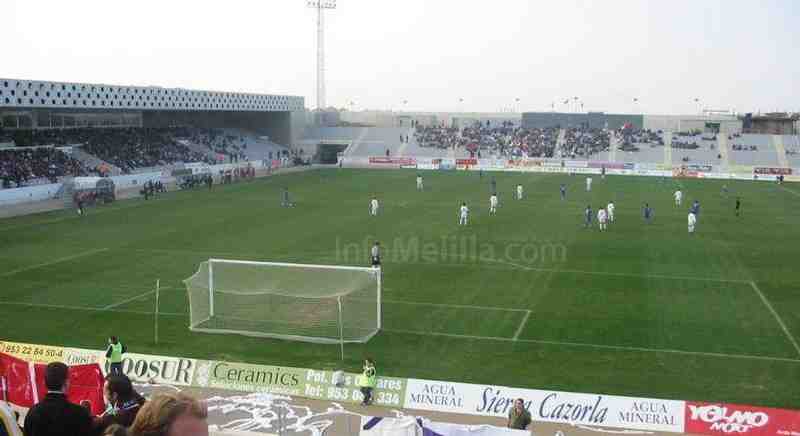 Escenario del partido del domingo ante el Real Jaén estadio "La Victoria"