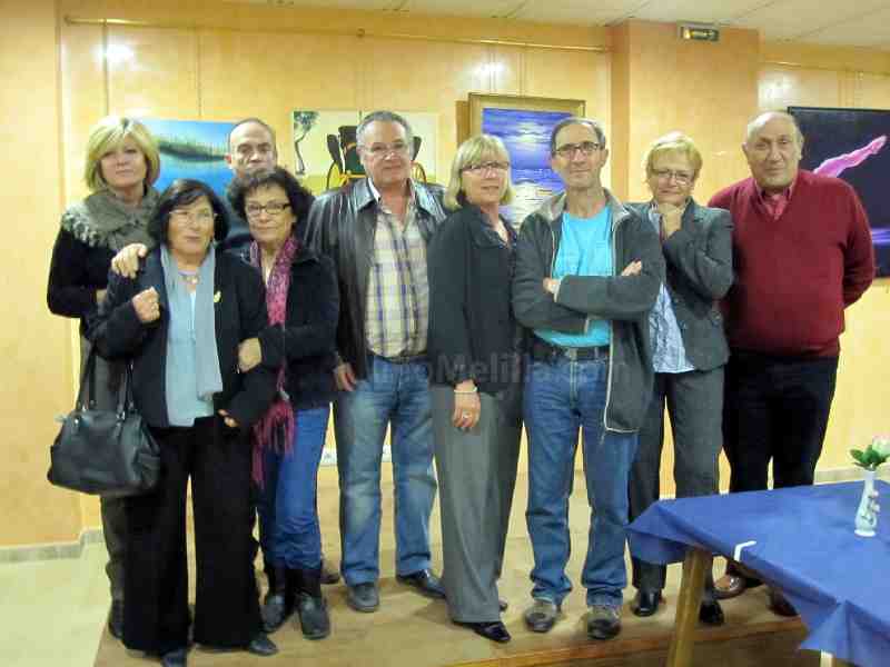 Málaga Oeste expone en la Casa de Melilla en Málaga una muestra de pinturas