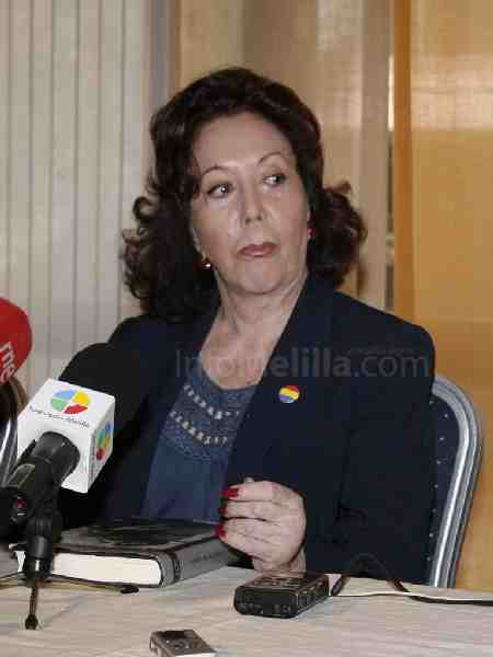 Carlota Leret se encuentra de visita en Melilla