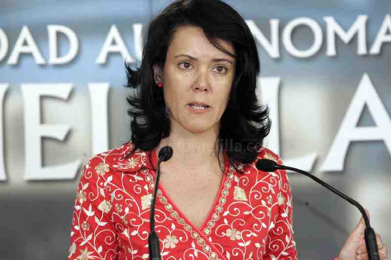 María Antonia Garbín, consejera de Bienestar Social