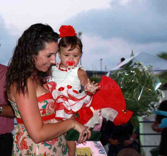 Lucía Carmona, proclamada Miss Sirenita del Real Club Marítimo de Melilla