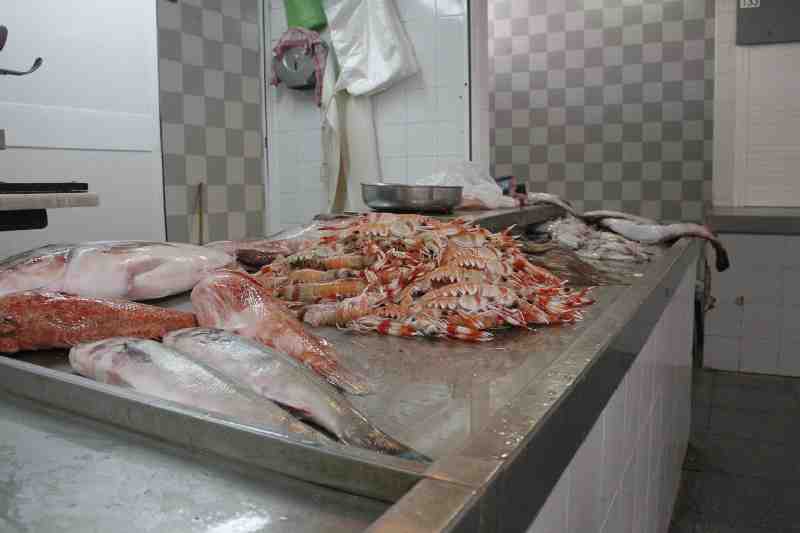 El pescado llega tarde al Mercado Central por un problema burocrático en la frontera