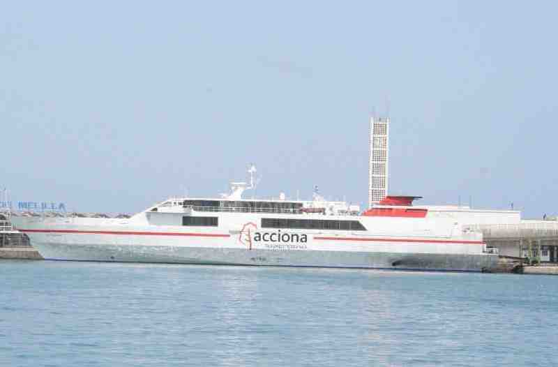 Acciona suspenderá mañana domingo la línea de alta velocidad de Melilla debido al temporal