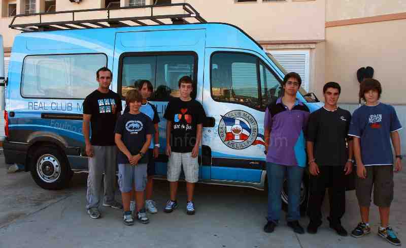 Equipo de regatas del Real Club Marítimo de Melilla