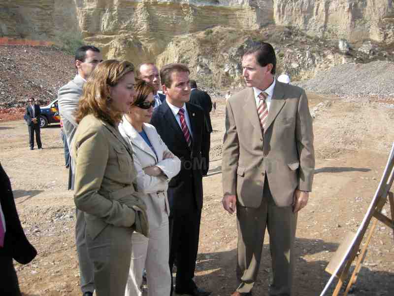 Elena Espinosa durante su última visita a la ciudad