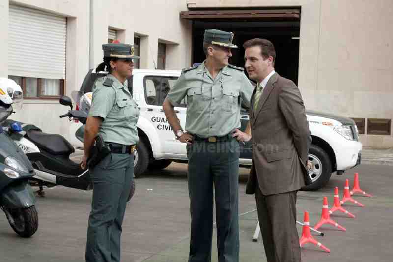Un total de 85 niños de las colonias urbanas visitan la Comandancia de la Guardia Civil para conocer de cerca el trabajo que realizan