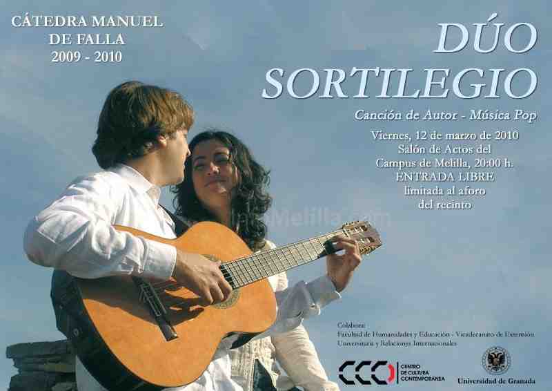 El campus de Melilla acogerá el viernes un concierto del dúo malagueño 'Sortilegio'