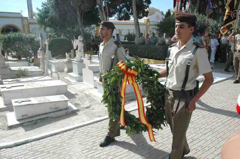 La Comandancia General rinde mañana homenaje a quienes dieron su vida por España