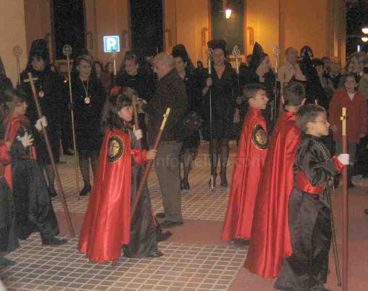 Ay, Dios, qué seriedad la del Humillado en la procesión de la Piedad