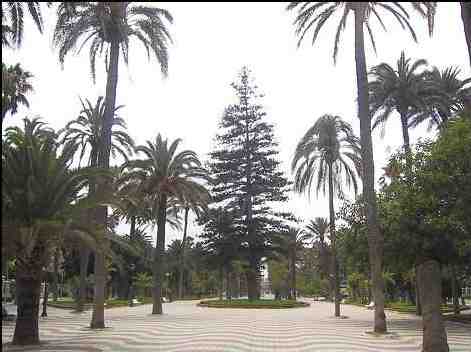 Descubren en el Parque Hernández un mapa de España de principios del siglo XX