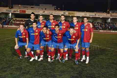 Formación del Barça B