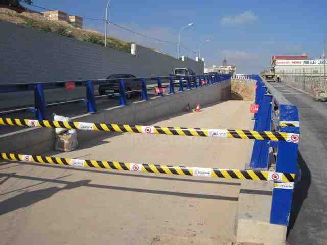 Imbroda realiza la primera entrada simbólica por el túnel de Alfonso XIII y confirma su inauguración para principios de noviembre