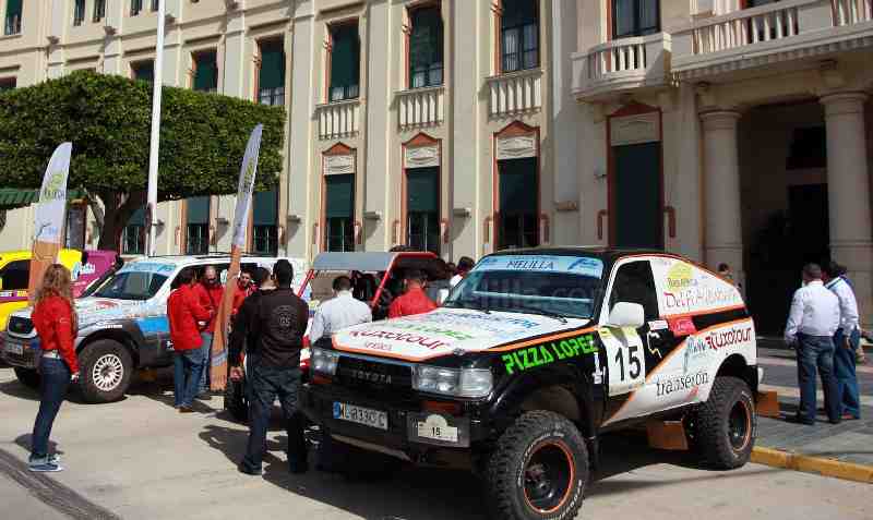 Motor: Club Melilla 4x4: Puesta de largo de la Escudería “Grupo Raid Melilla”