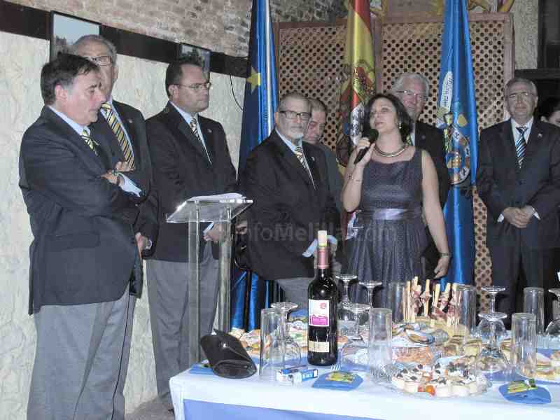 Juan José Imbroda, socio de honor del Club Scorpio de Aventuras en el XXV aniversario de su fundación