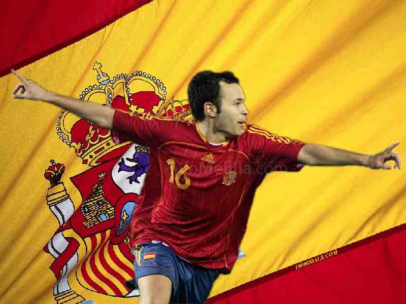 Rafa Iniesta, goleador de la final ante Holanda