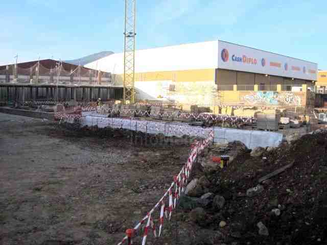 Las obras del pabellón 'Guillermo García Pezzi' avanzan a buen ritmo y estarán concluidas en mayo de 2011