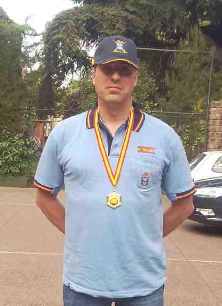 El brigada Joaquín Maza de la ULOG 24 manda en los campeonatos nacionales de tiro