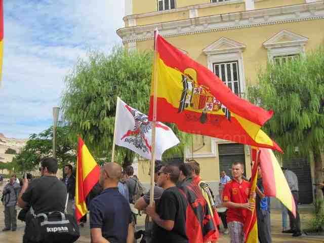 La Falange Española elige Melilla para conmemorar la Fiesta Nacional tras los últimos incidentes con Marruecos