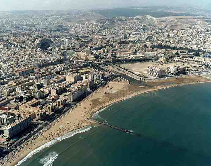 Melilla, en alerta amarilla por fuertes vientos y altas temperaturas