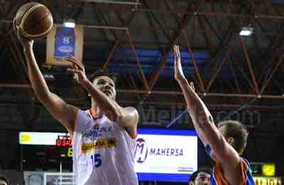Caio Torres,jugador máximo anotador con 18 puntos y el mas valorado con 32