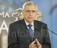 El presidente de la Ciudad, Juan José Imbroda, Socio de Honor azulino