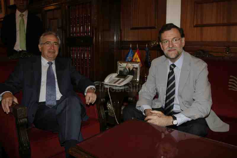 Imbroda, convencido de que los problemas de Melilla y de España se acabarán con Rajoy