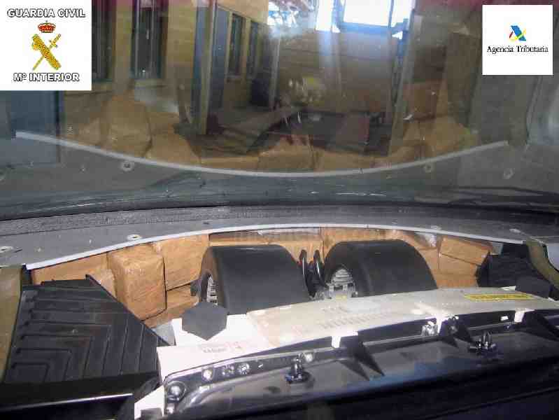 Cinco detenidos y 47 kilogramos de hachís incautados en varias actuaciones contra el tráfico de droga llevadas a cabo en el Puerto de Melilla