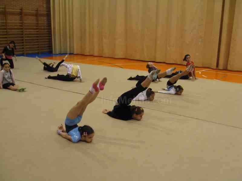 Un momento de los entrenamientos