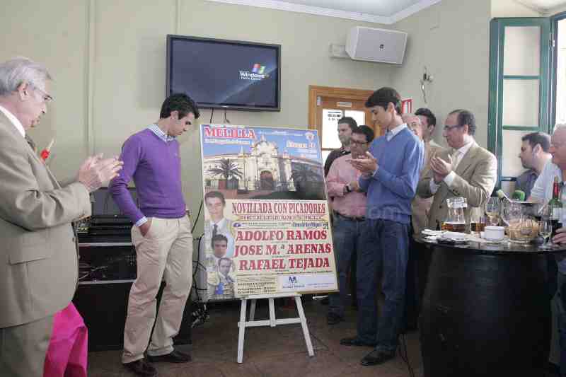 Adolfo Ramos debutará con picadores el próximo 22 de mayo con toros de San Miguel