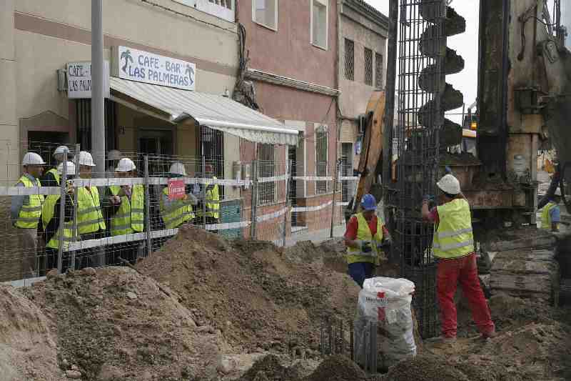 Las obras del túnel de Alfonso XIII concluirán en octubre, según lo previsto