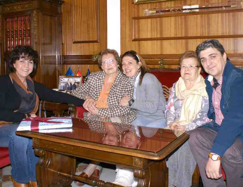 Purificación Bibiloni regresa a su ciudad natal 89 años después