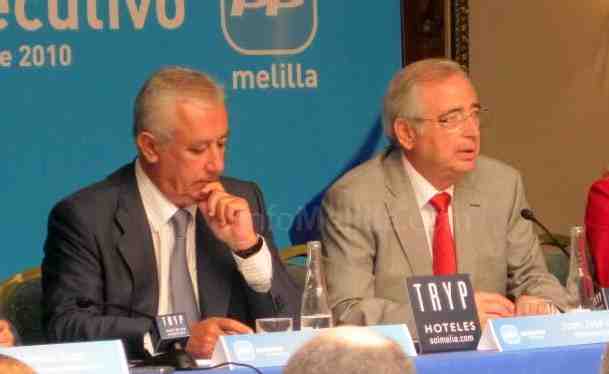 Las ejecutivas del PP de Andalucía y Melilla establecen un marco de colaboración futura para mejorar la calidad de vida de los ciudadanos