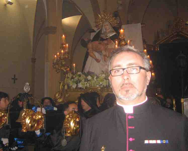 Ay, Dios, qué seriedad la del Humillado en la procesión de la Piedad