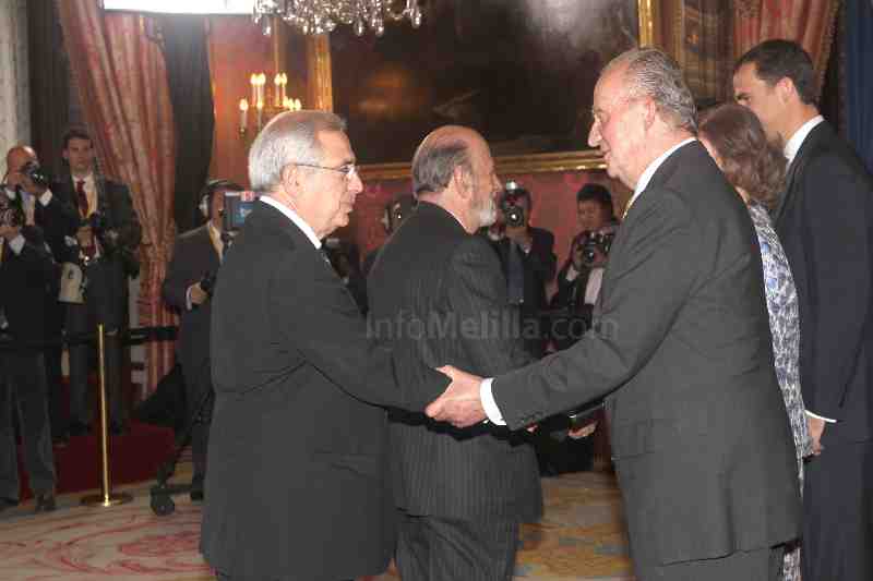 Imbroda subraya ante el Rey el apoyo melillense al Tratado de Adhesión a las Comunidades Europeas