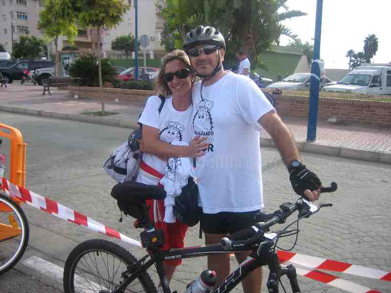Multitudinaria participación de melillenses en el Día de la Bicicleta 2010'