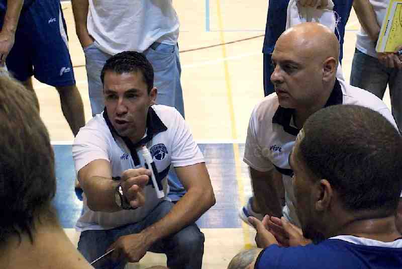 Gonzálo García junto a su inseparable Jorge Elorduy