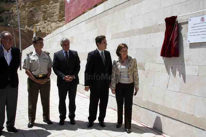 Elena Espinosa inaugura en Melilla la nueva playa de Horcas Coloradas