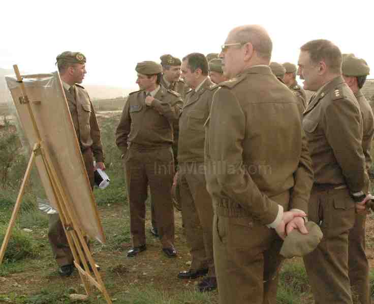 El Estado Mayor del Ejército se interesa por temas relacionados con la guarnición melillense