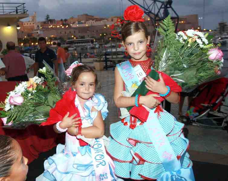 Lucía Carmona, proclamada Miss Sirenita del Real Club Marítimo de Melilla